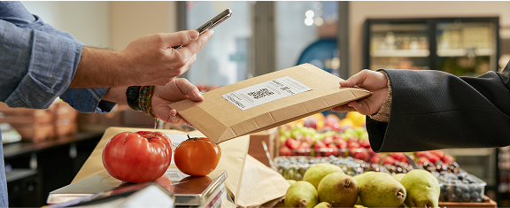 Receiving a package